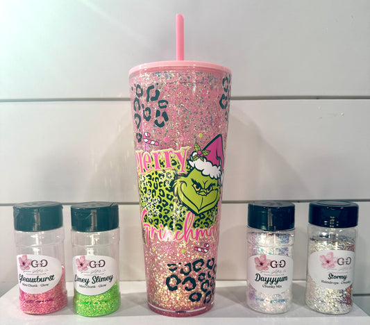 Green Guy 24oz Acrylic Snowglobe