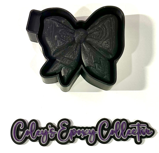 3D Pencil Bow Silicone Mold