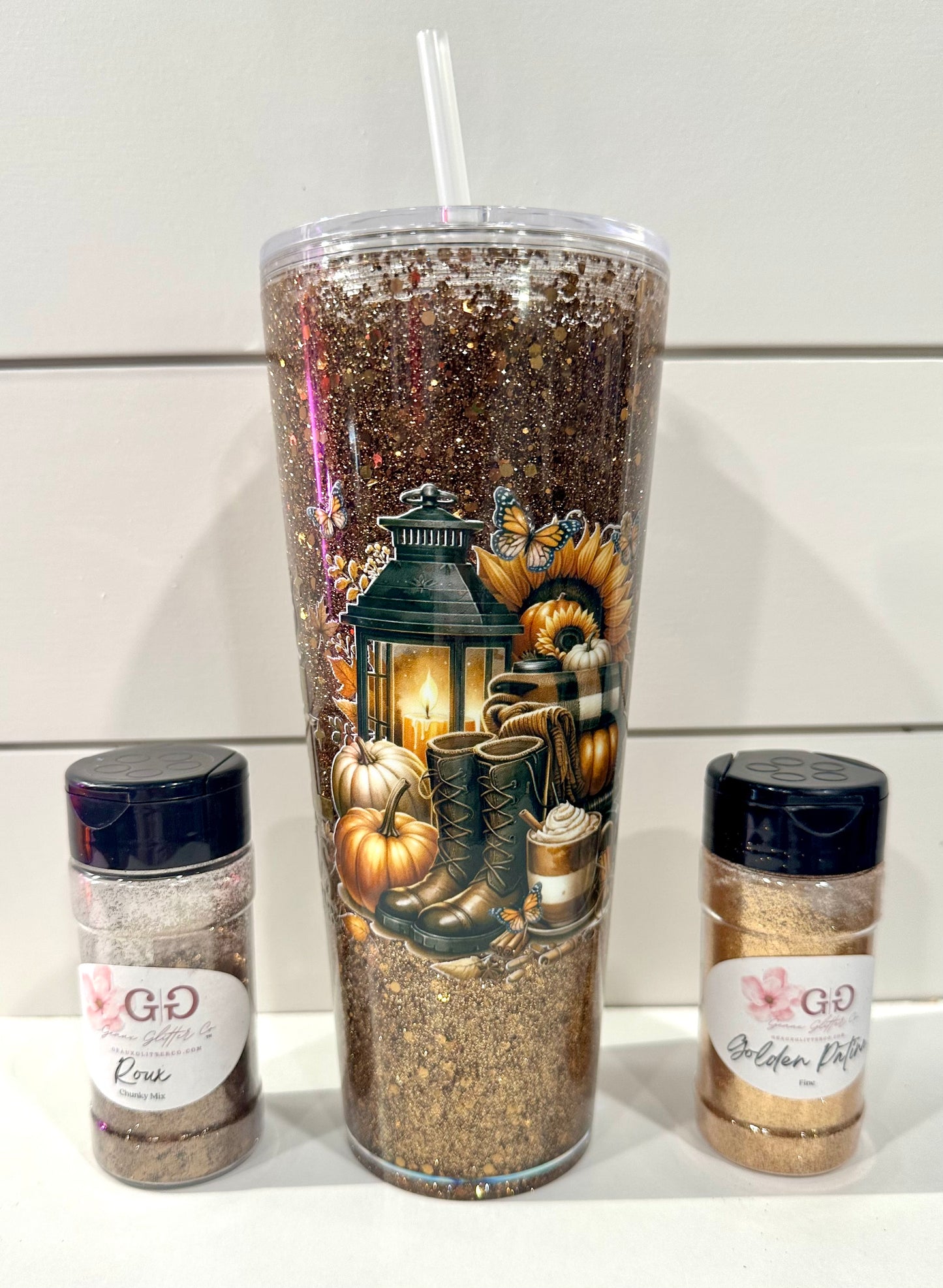 Fall Vibes 24oz Acrylic Snowglobe