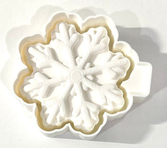 3D Snowflake Silicone Mold