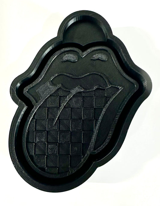 Checker Tongue Silicone Mold