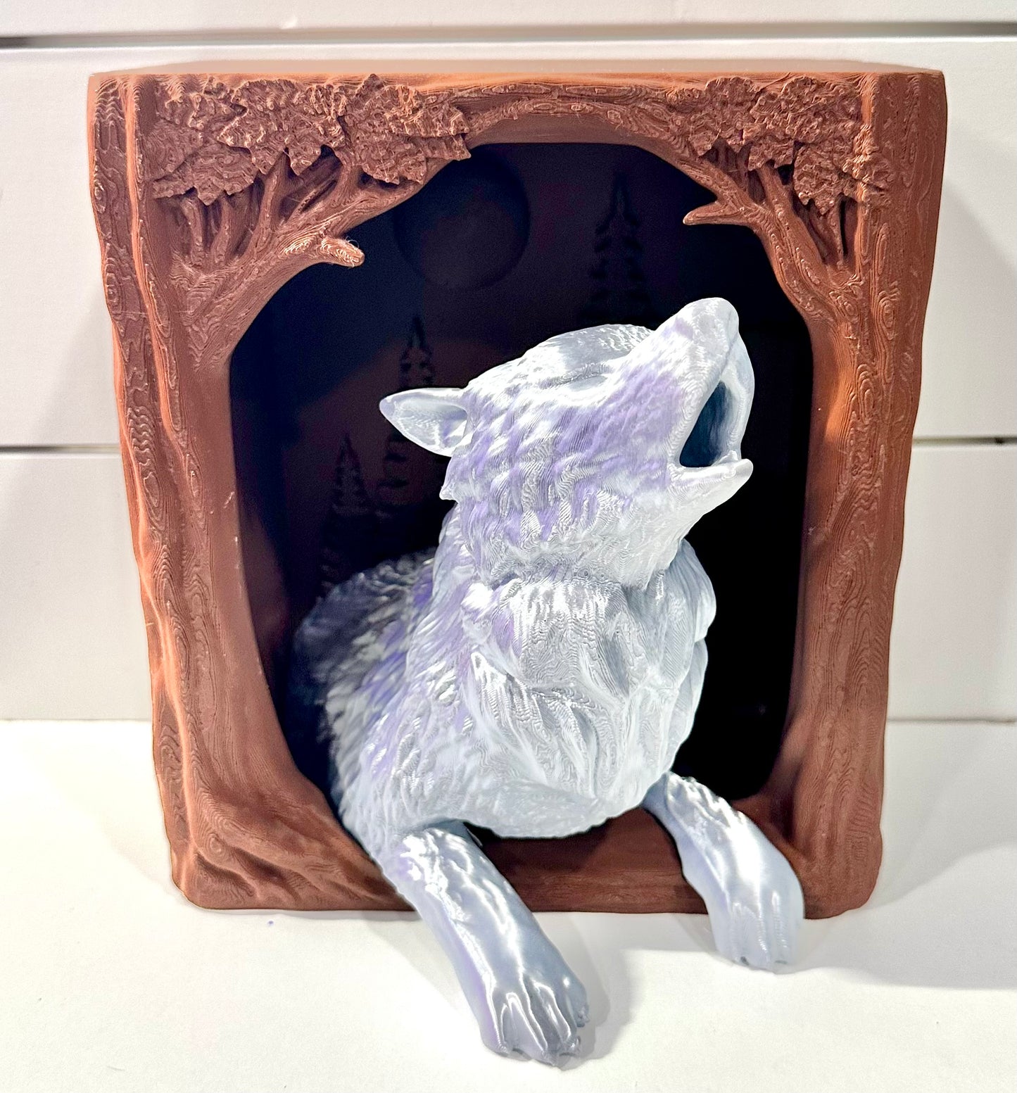 Wolf Book End