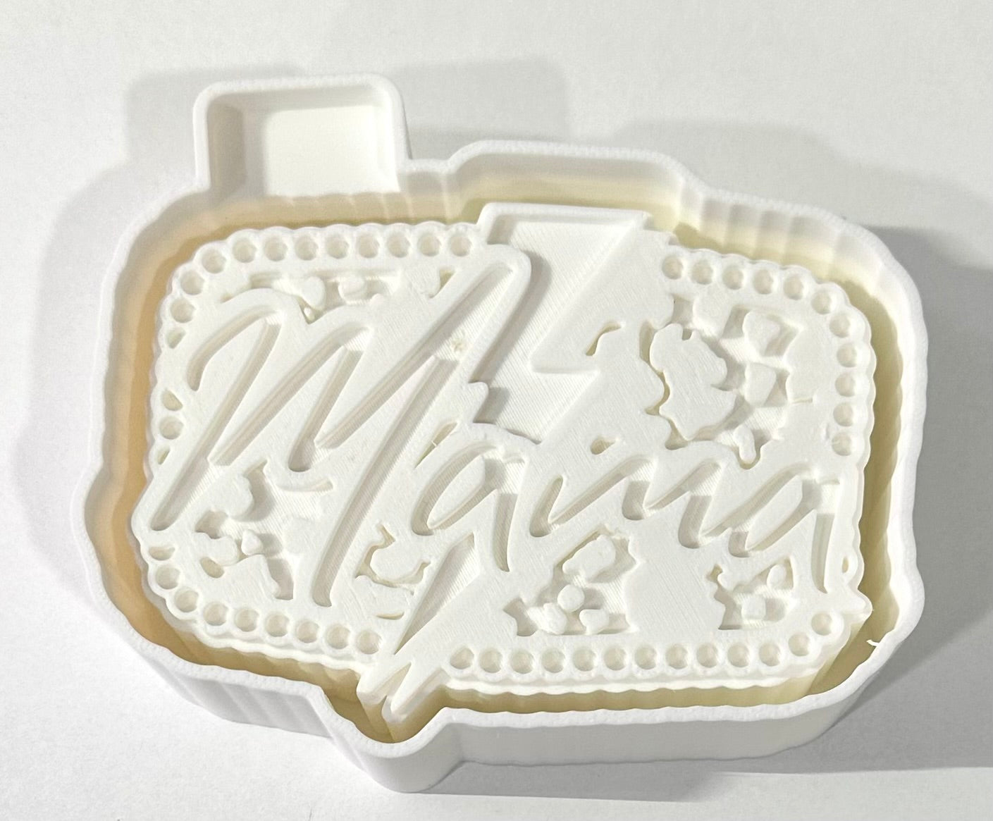 Mama Lightening Bolt Silicone Mold