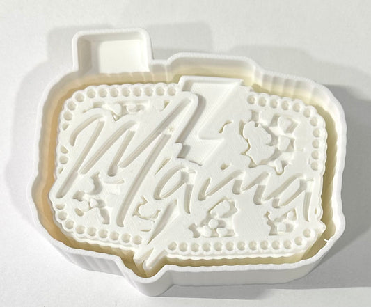 Mama Lightening Bolt Silicone Mold