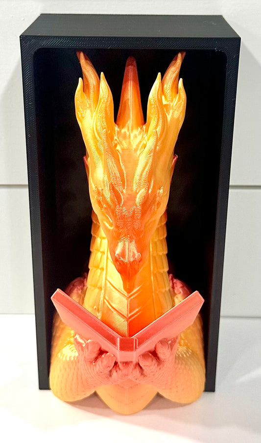 Fire Dragon Book End