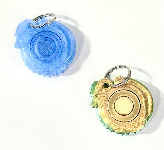 Dragon Fidget Spinner Keychain