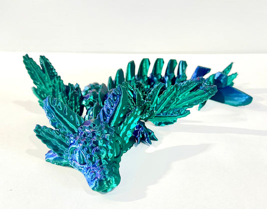 Large Articulated Axolotl Dragon