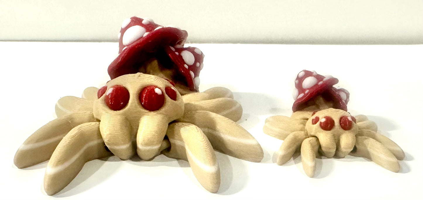 Large Articulated Mushroom Spider
