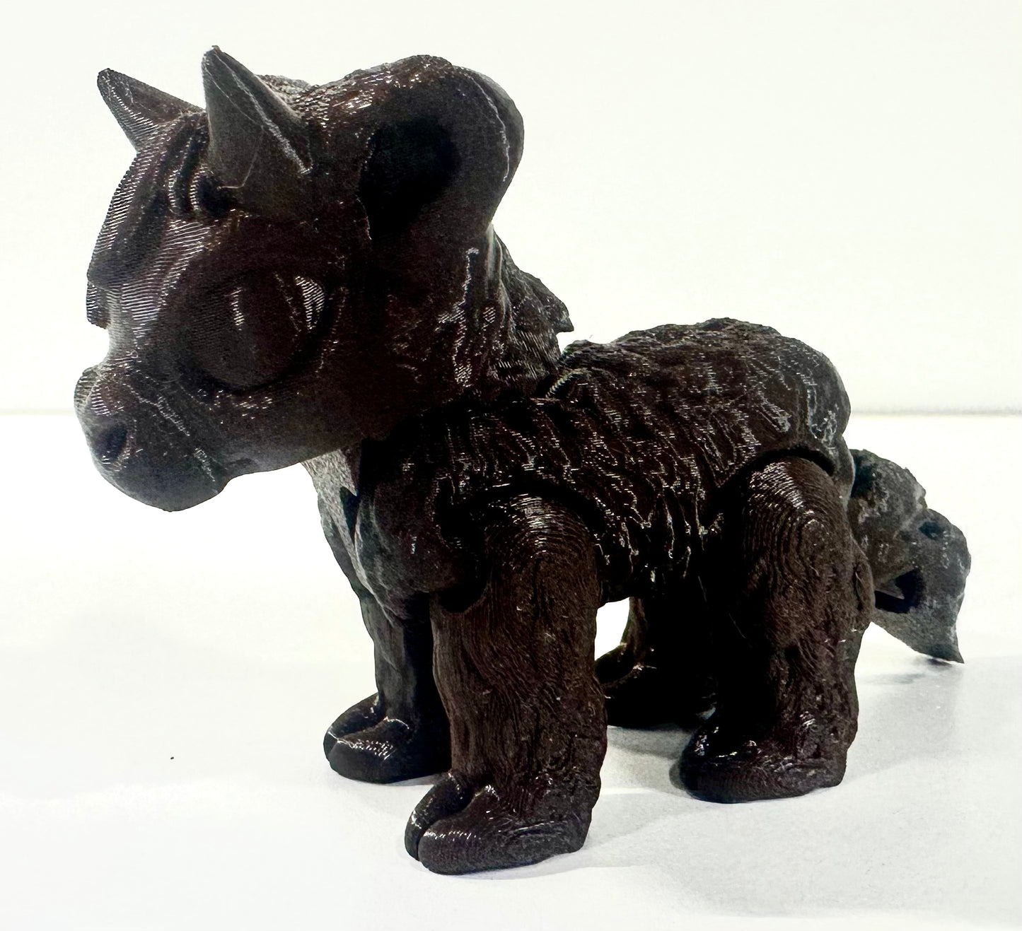 Articulated Medium Horned Highland Cow