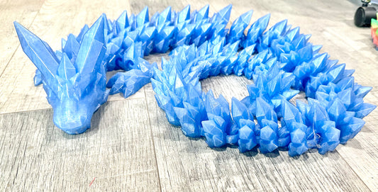 XXL Articulated Crystal Dragon