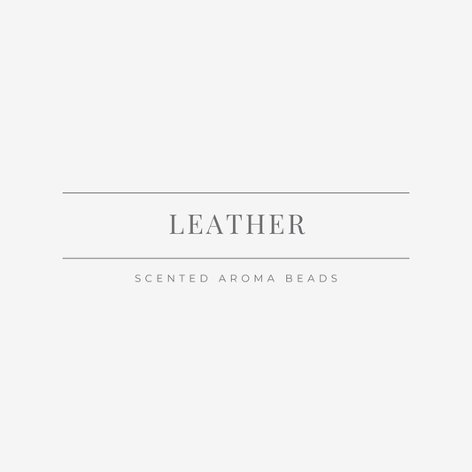 Leather Scented Aroma Beads
