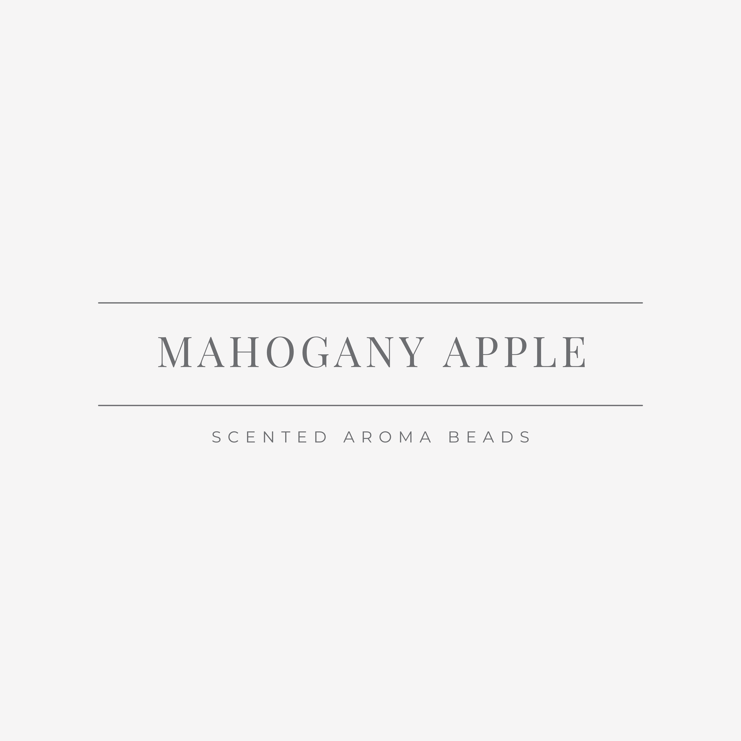 Mahogany Apple Scented Aroma Beads