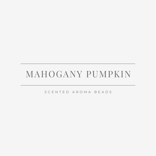 Mahogany Pumpkin Scented Aroma Beads