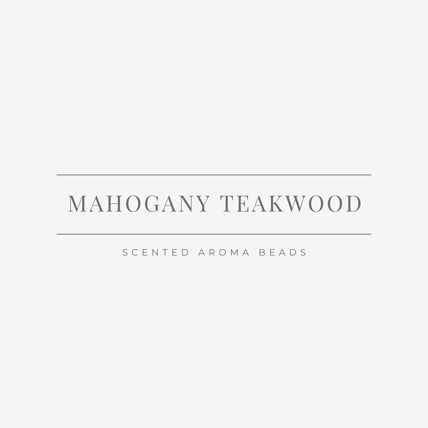 Mahogany Teakwood Scented Aroma Beads