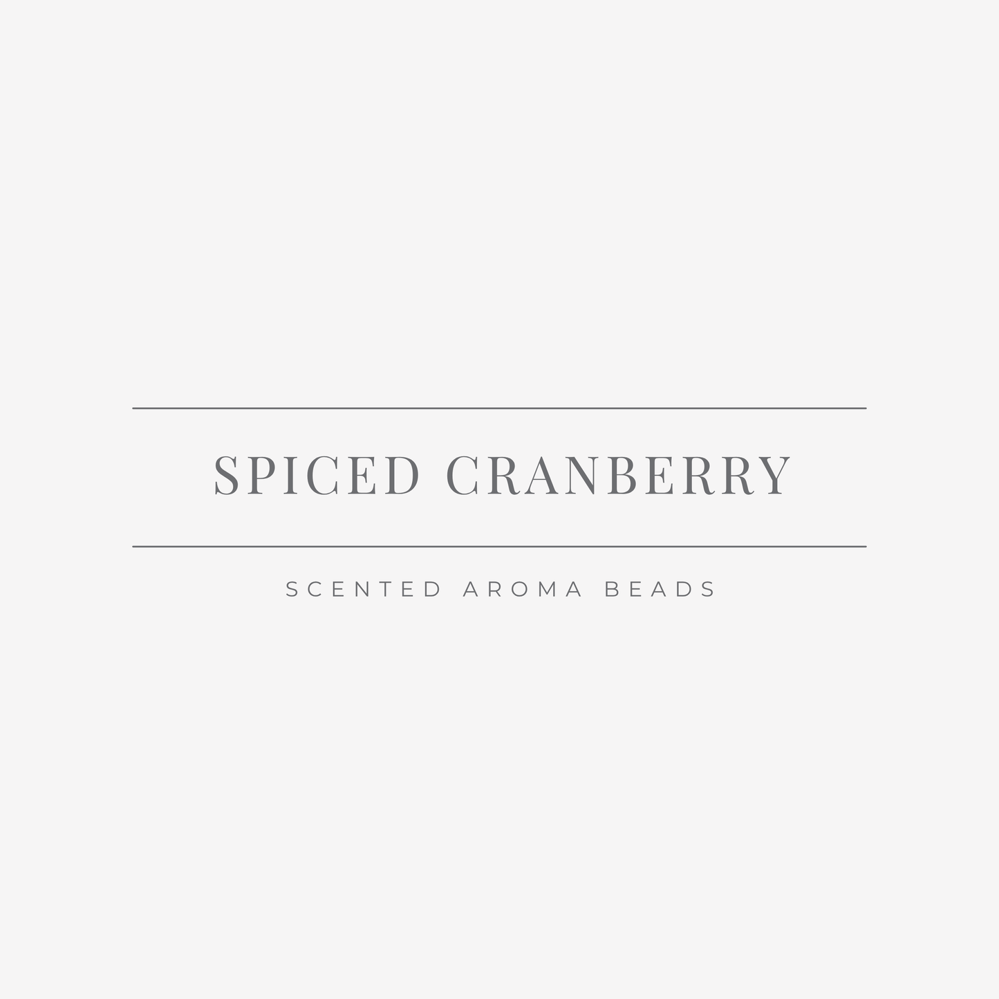 Spiced Cranberry Scented Aroma Beads