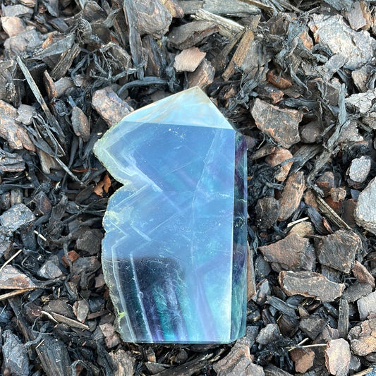 Rainbow Fluorite Tower