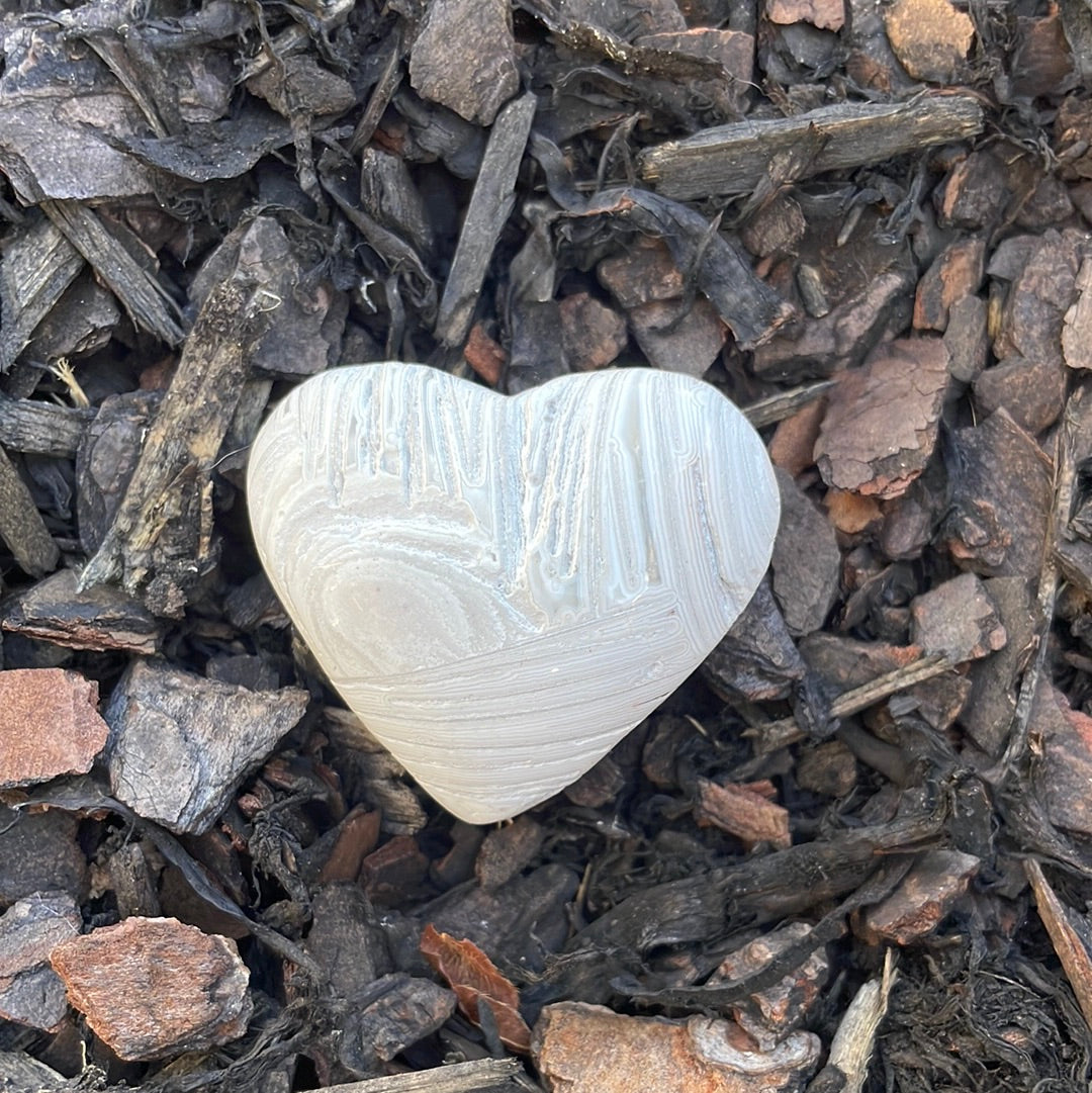 Mexican Crazy Lace Heart