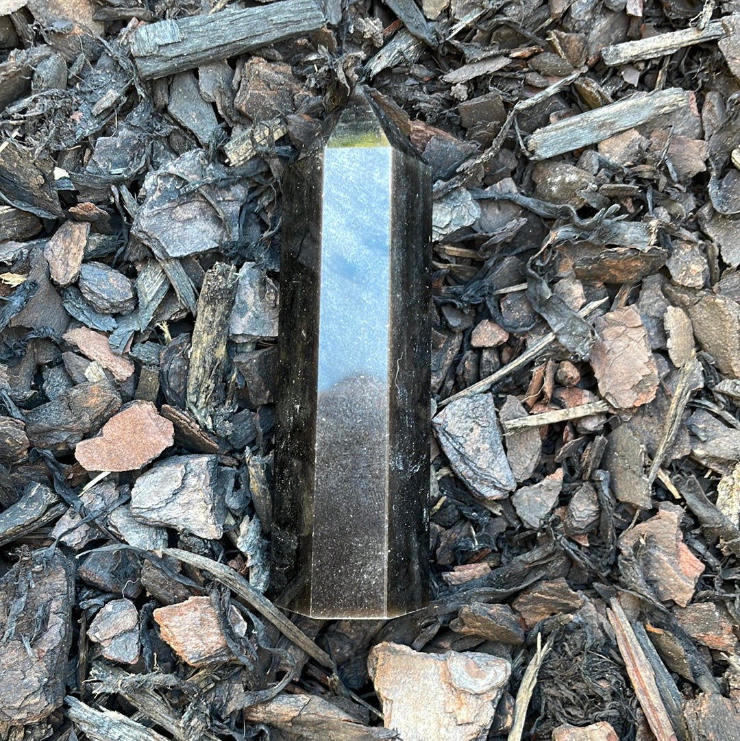Gold Sheen Obsidian Tower