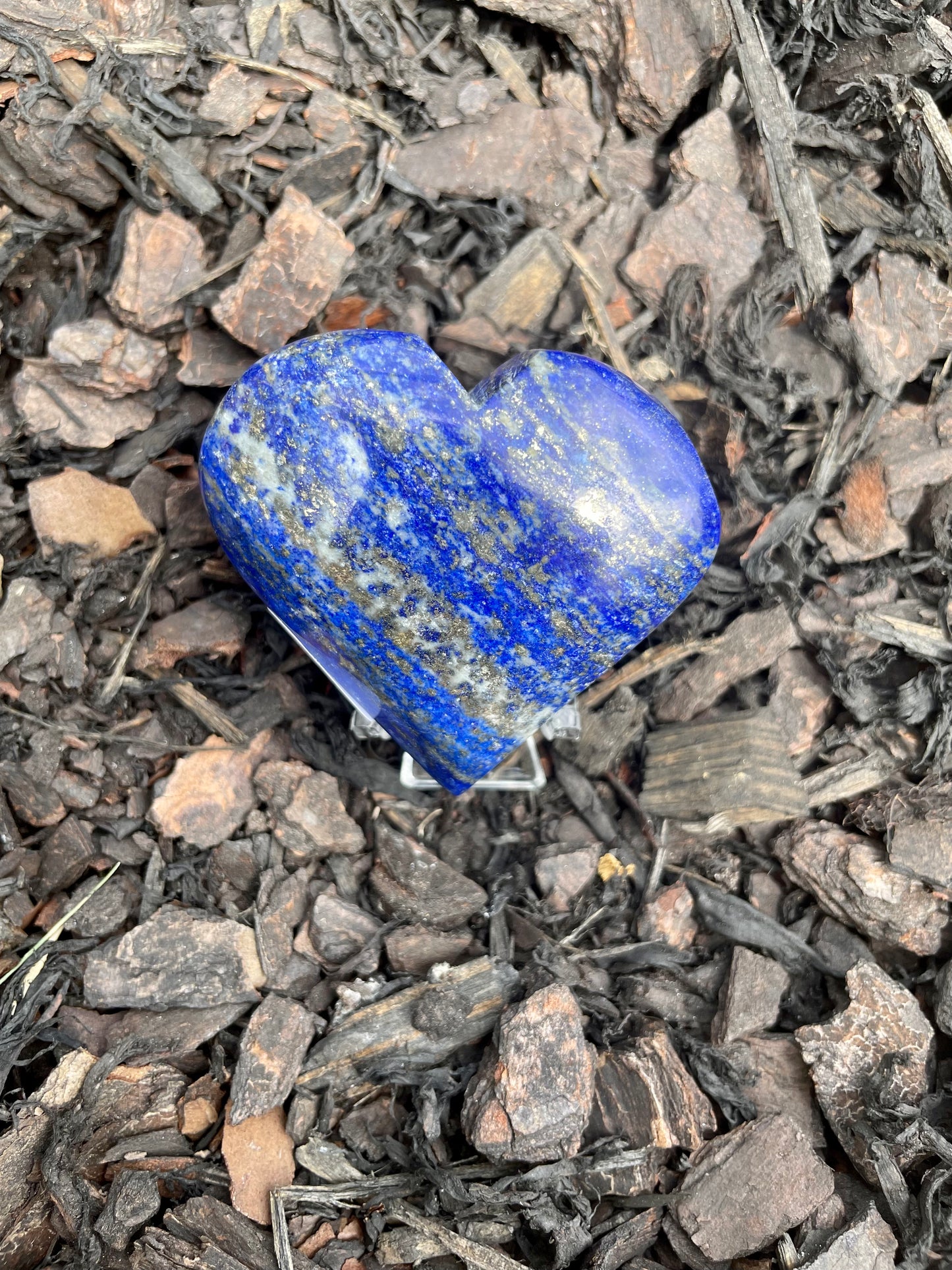 Lapis Lazuli Heart