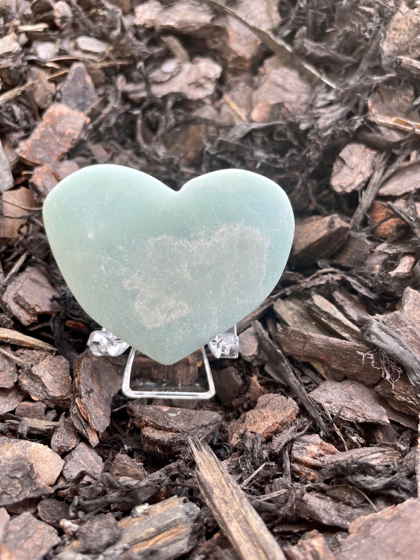 Caribbean Calcite Heart