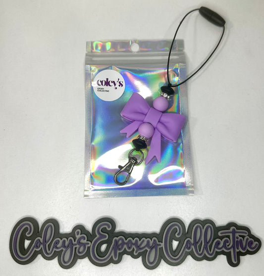 Purple Small Bow