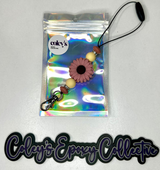 Pink Sunflower & Cream