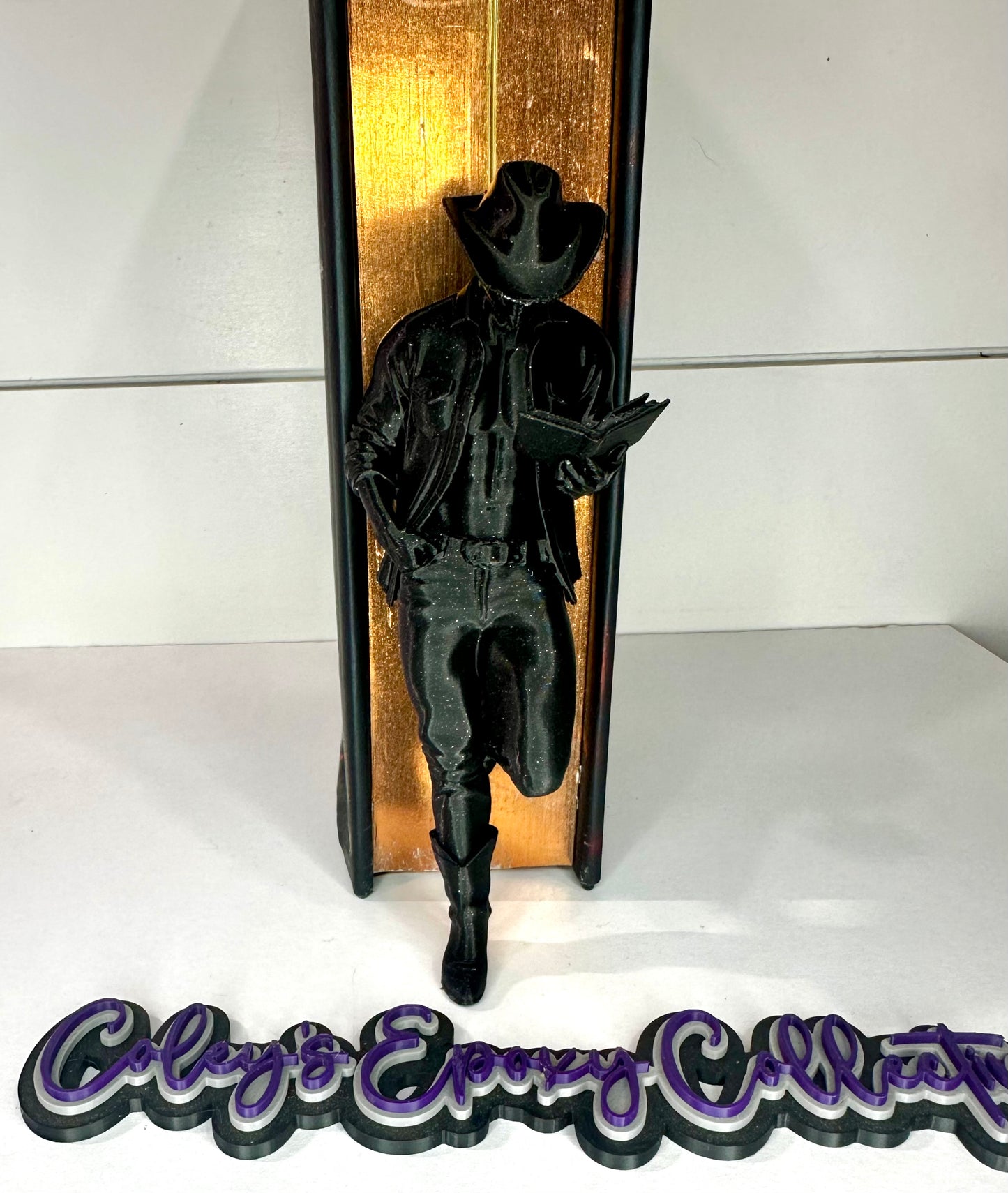 Cowboy Book Stand