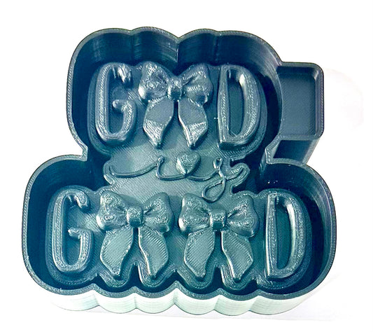 3D God Is Good Silicone Mold