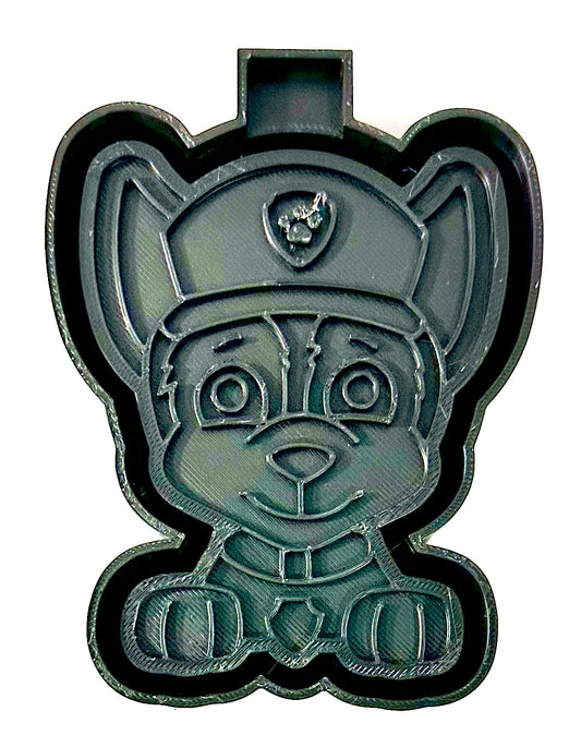Police Dog Silicone Mold