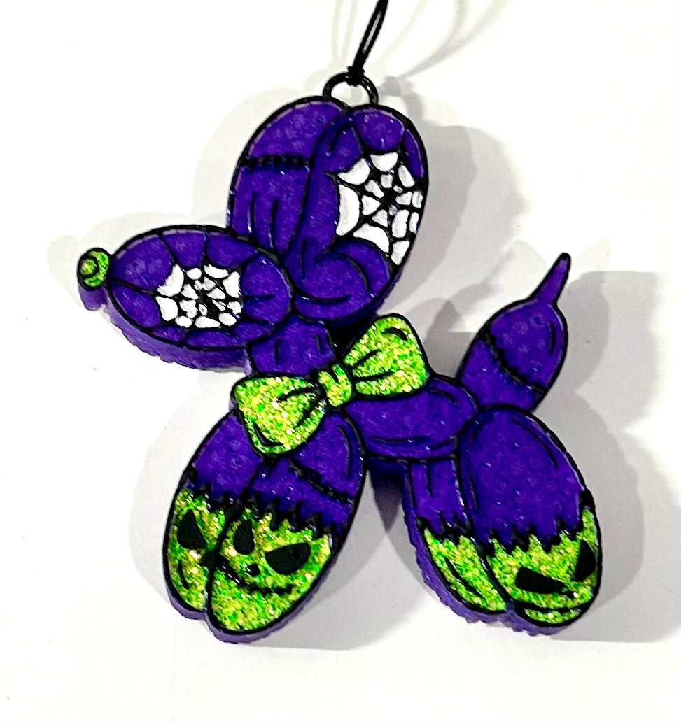 Halloween Balloon Dog Freshie RTS