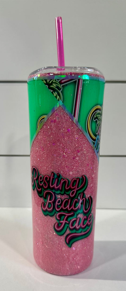Resting Beach Face