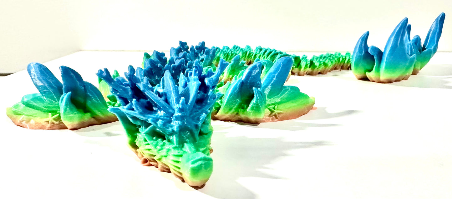 Large Articulated Coral Reef Dragon