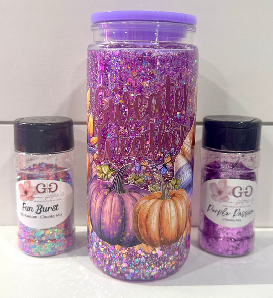 Sweater Weather 20oz Acrylic Snowglobe