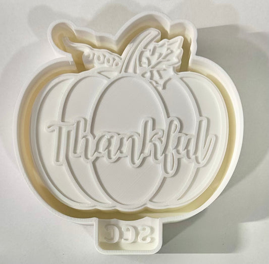 Thankful Pumpkin Silicone Mold