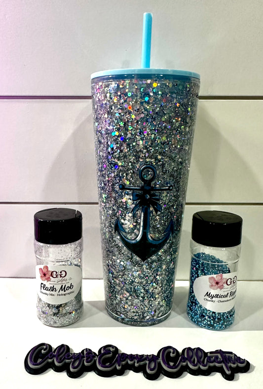 Anchor In Faith 24oz Acrylic Snowglobe