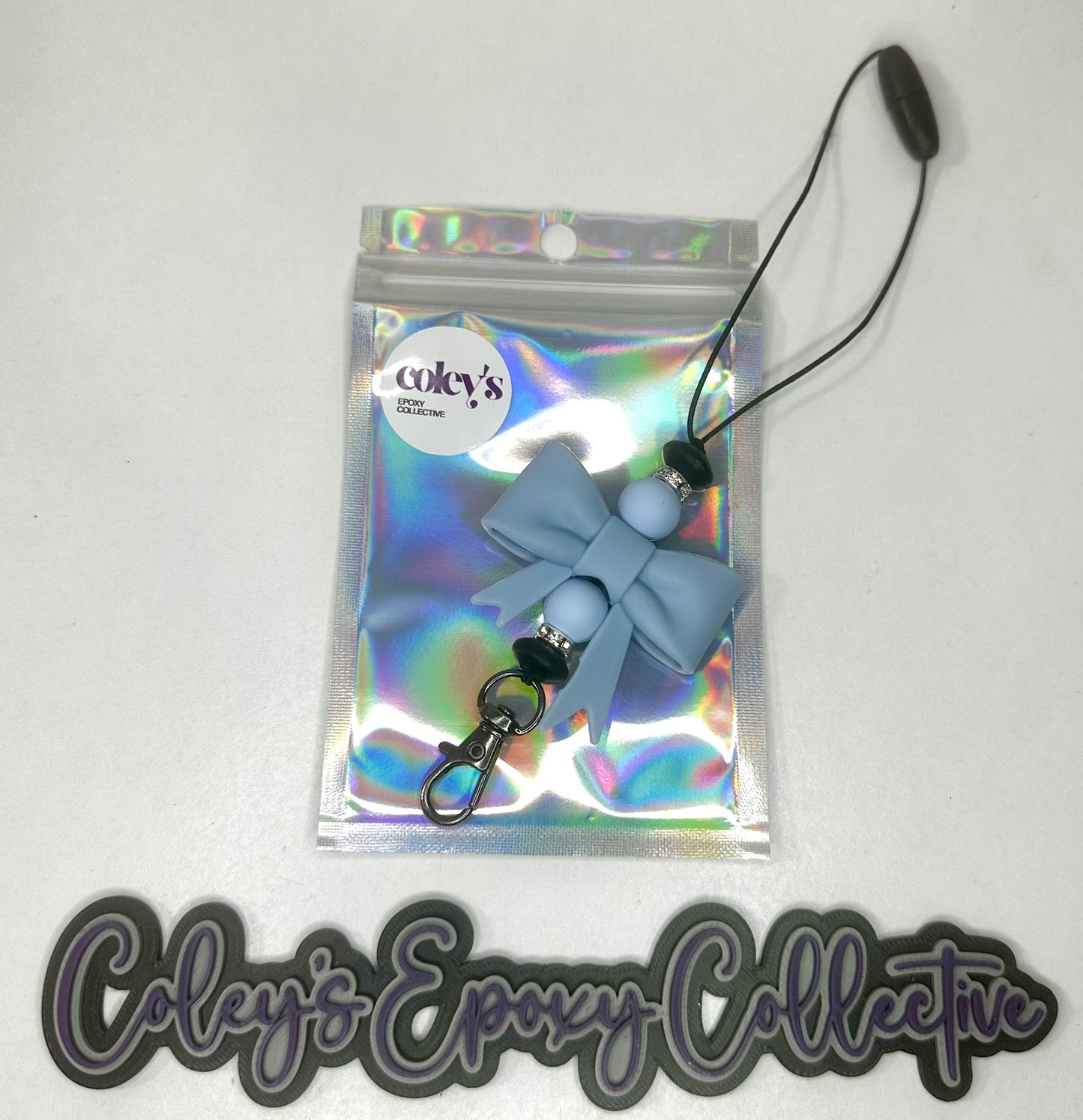 Baby Blue Small Bow