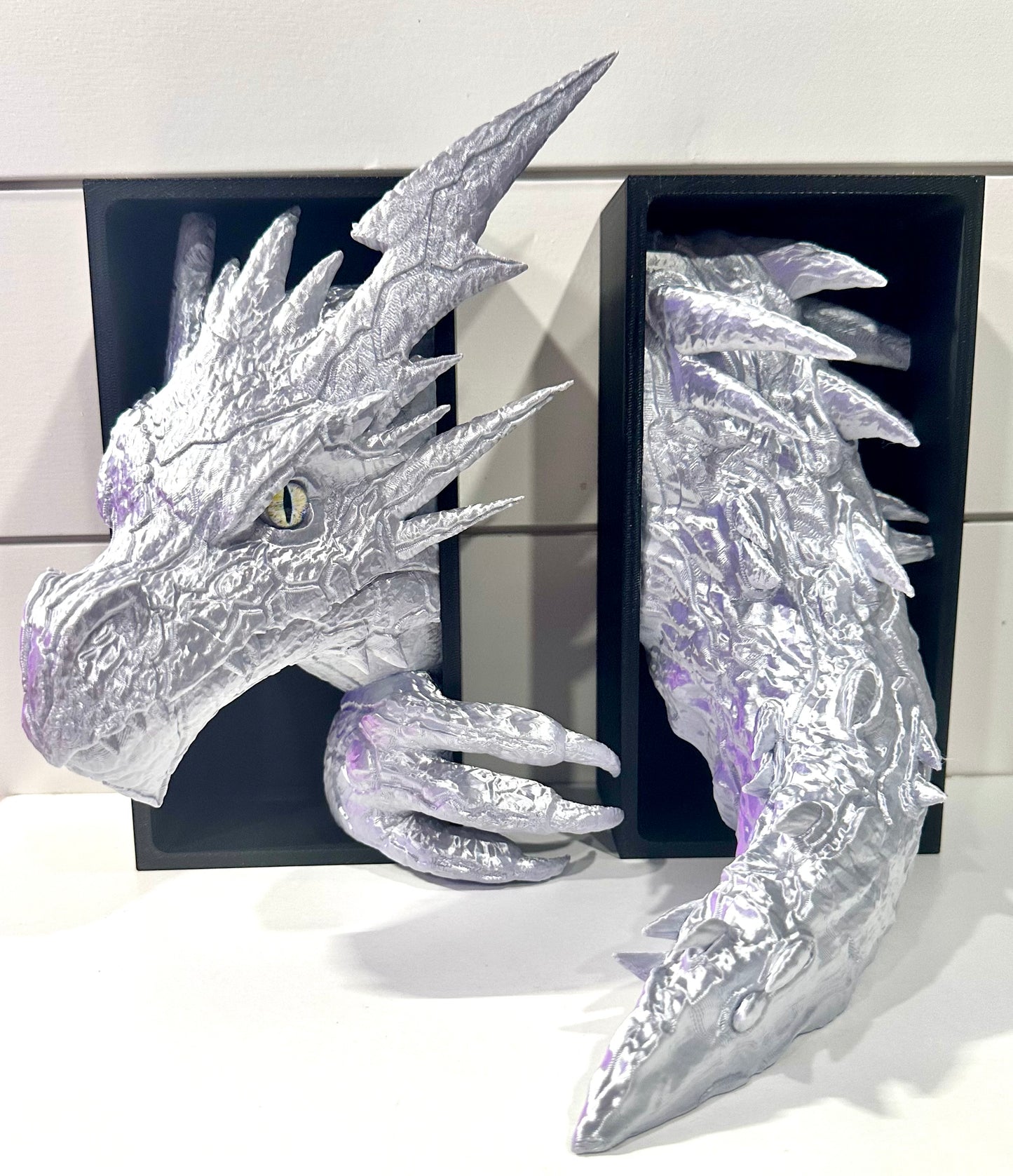 Lightening Dragon Book Ends