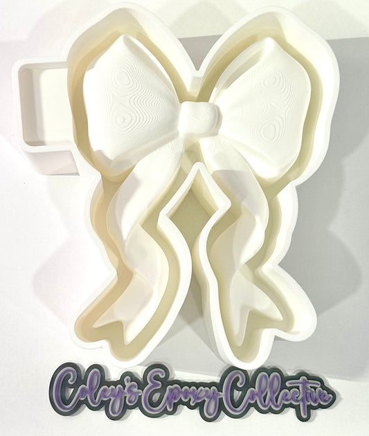 SUPERSIZED 3D Coquette Bow Silicone Mold