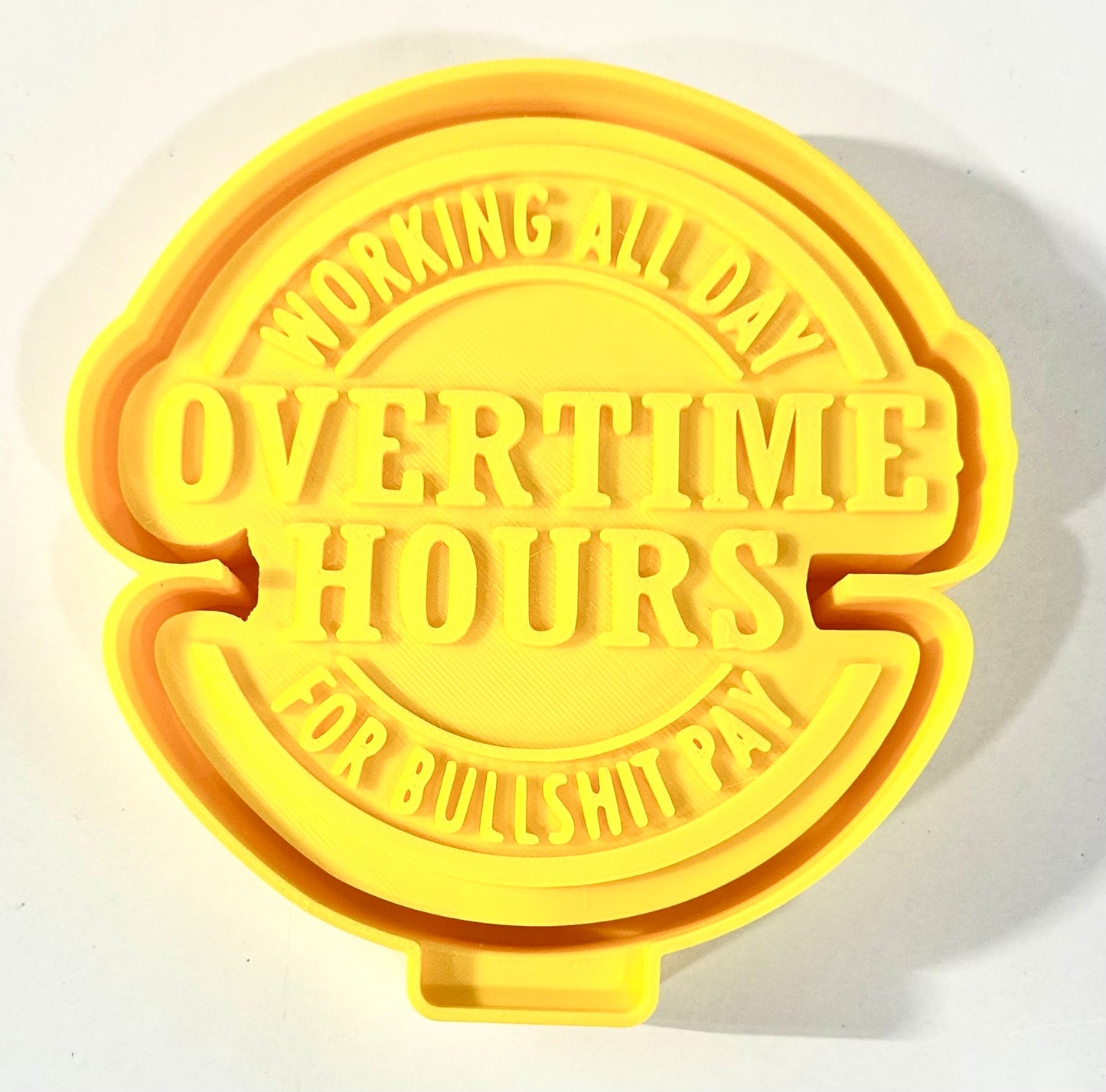 Overtime Hours Silicone Mold