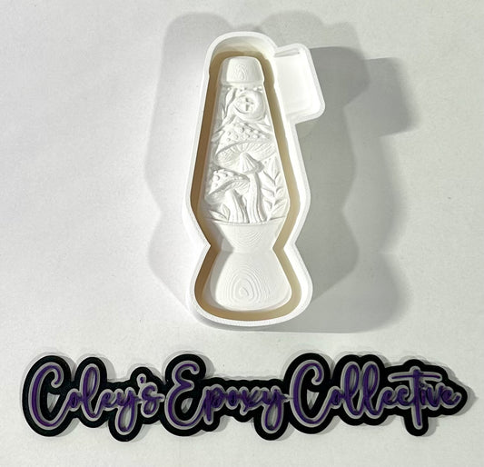 3D Mushie Lava Lamp Silicone Mold