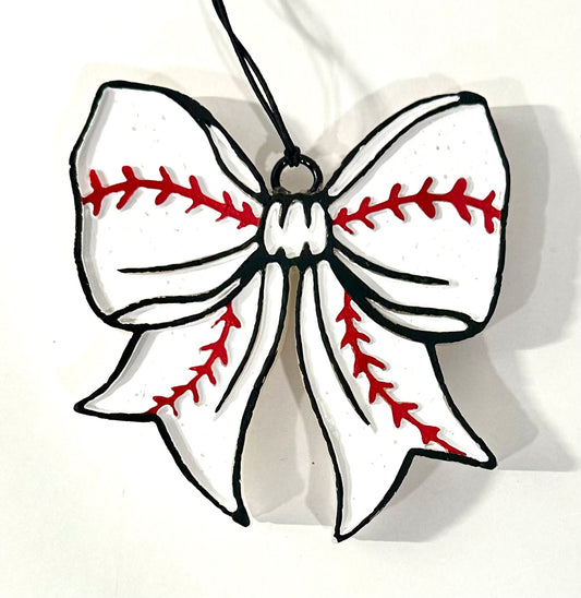 Baseball Bow Freshie RTS
