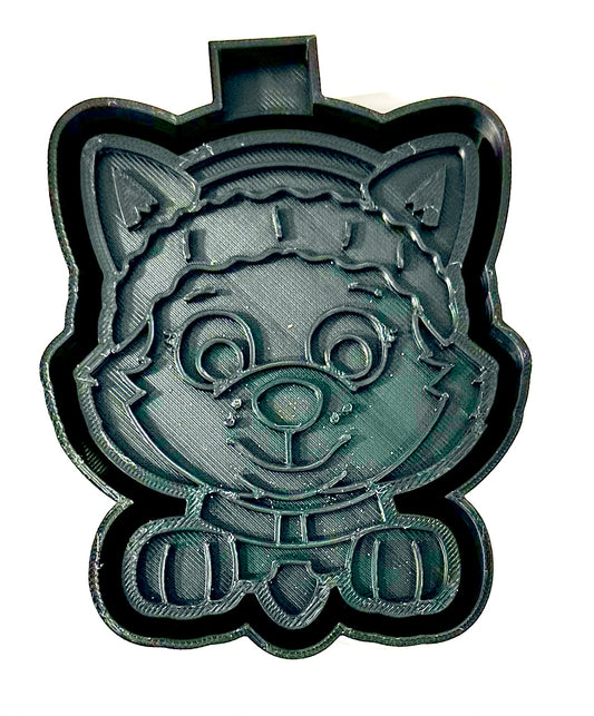 Snow Mountain Dog Silicone Mold