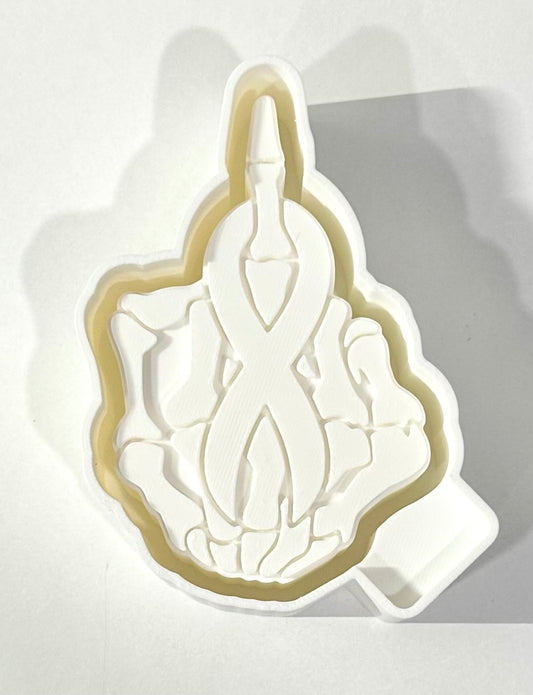 Fuck Cancer Silicone Mold