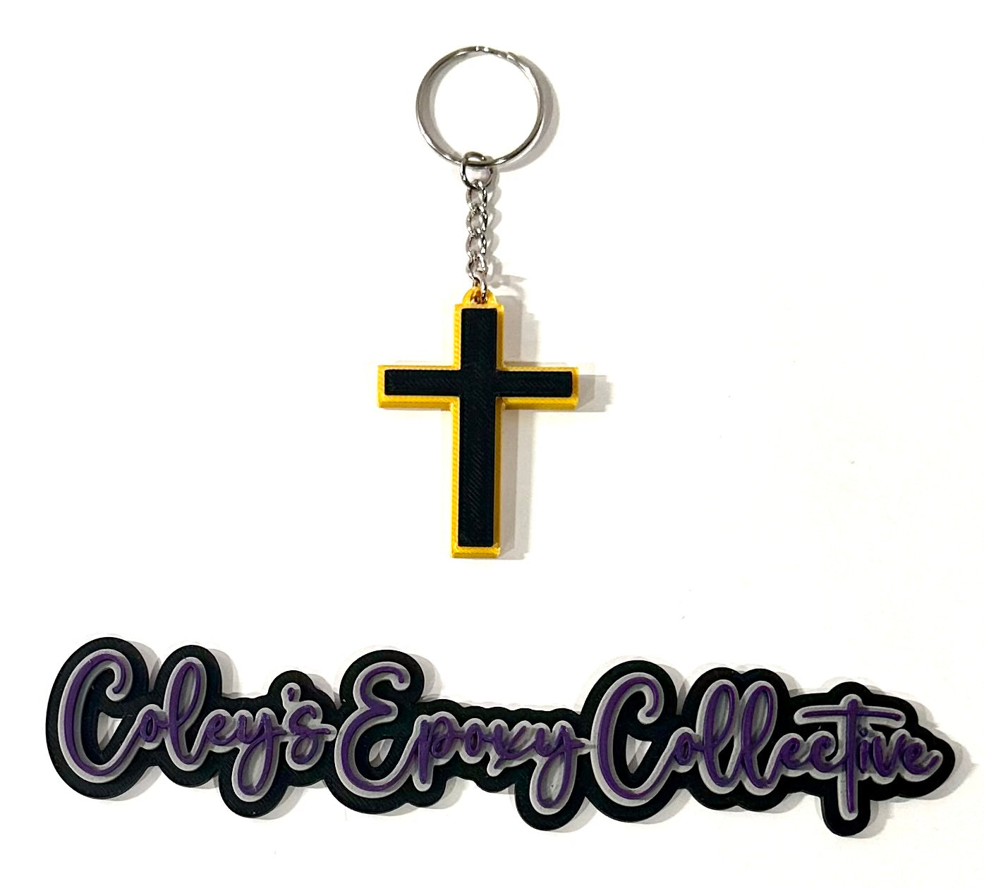Cross Keychain