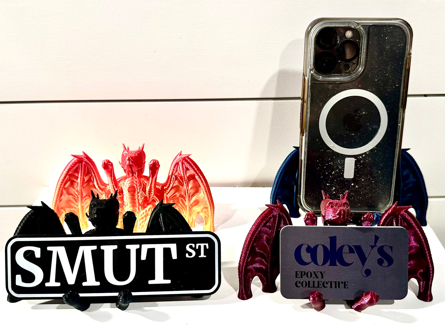 Dragon Phone Holder/Business Card Holder