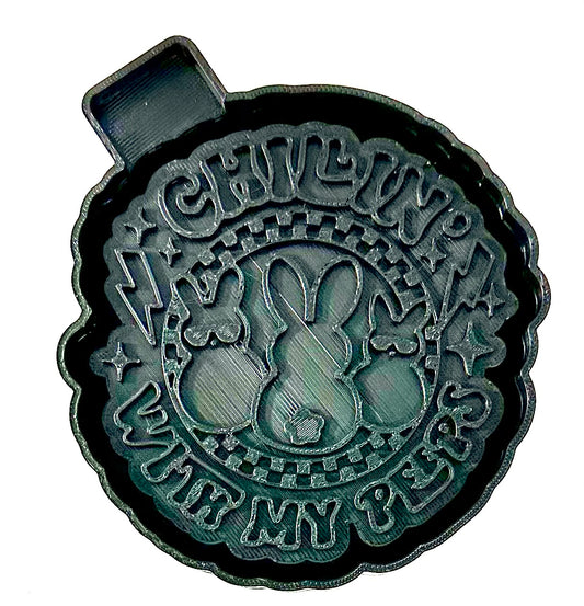 Chillin W/ My Peeps Silicone Mold