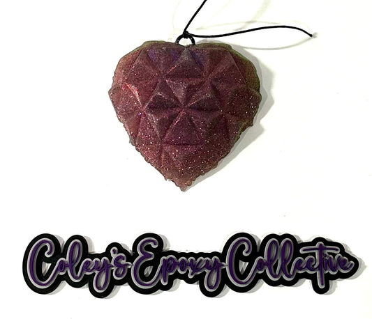 3D Geometric Heart RTS Freshie