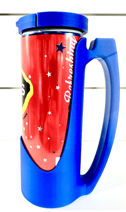 Slim Can Holder With Flip Up Top