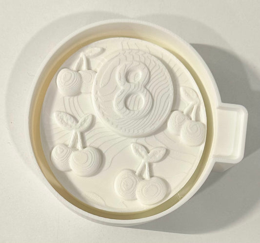 3D Cherry 8 Ball Silicone Mold