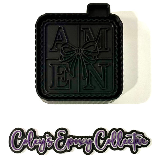 Amen Bow Silicone Mold
